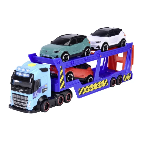 Autotransportér Volvo FH 16 40 cm se 3 auty – Dickie Toys D3747017