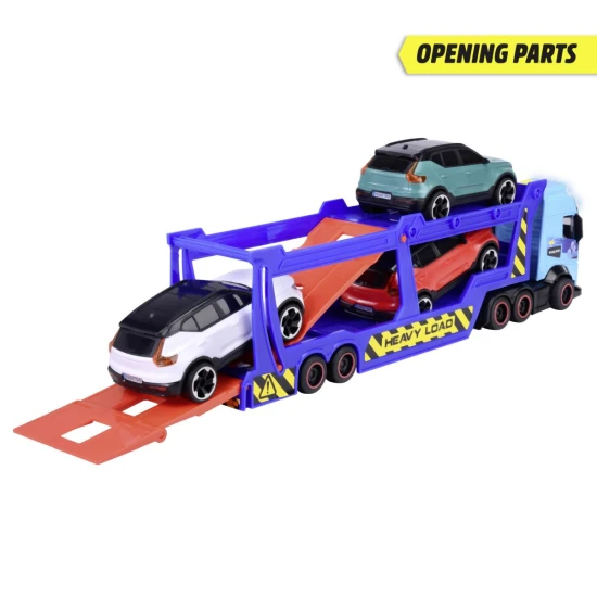 Autotransportér Volvo FH 16 40 cm se 3 auty – Dickie Toys D3747017