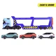 Autotransportér Volvo FH 16 40 cm se 3 auty – Dickie Toys D3747017