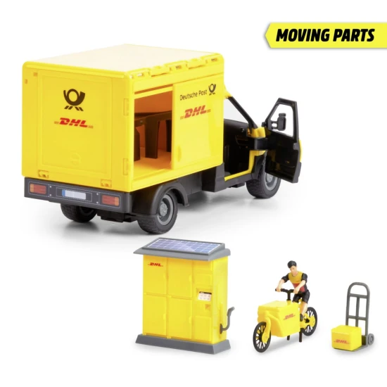 DHL souprava zásilkové dopravy 25 cm – Dickie Toys D3747020