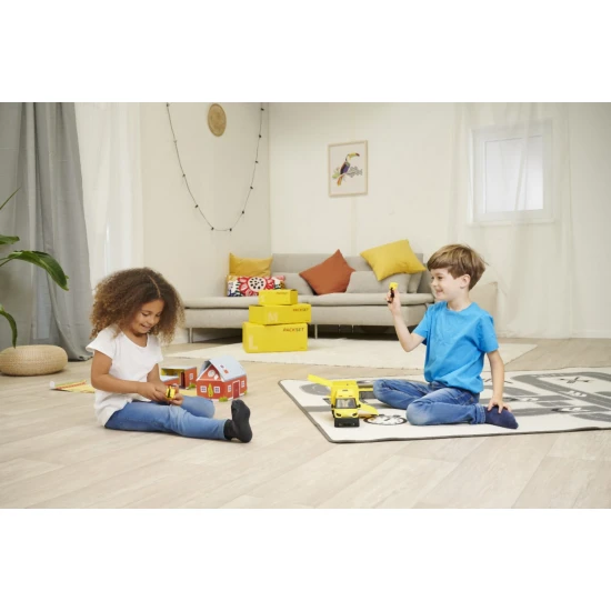 DHL souprava zásilkové dopravy 25 cm – Dickie Toys D3747020