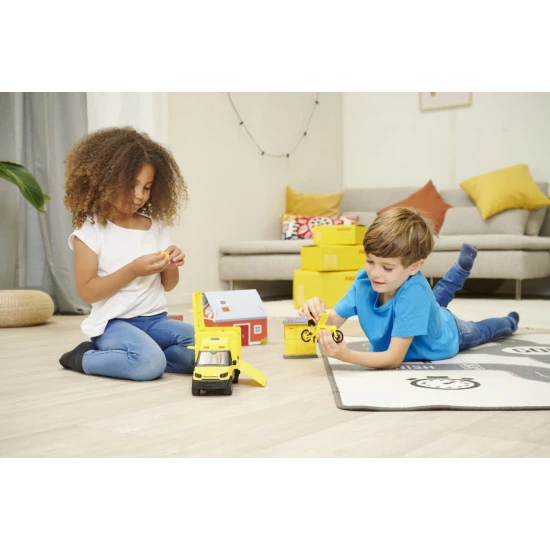 DHL souprava zásilkové dopravy 25 cm – Dickie Toys D3747020