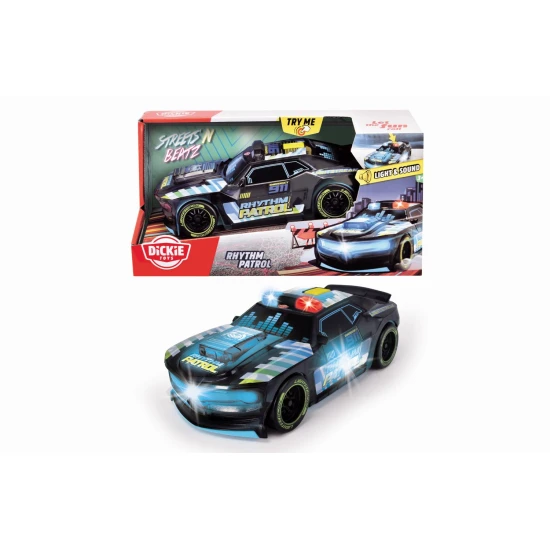 Policejní auto Rhythm Patrol 20 cm – Dickie Toys D3763008