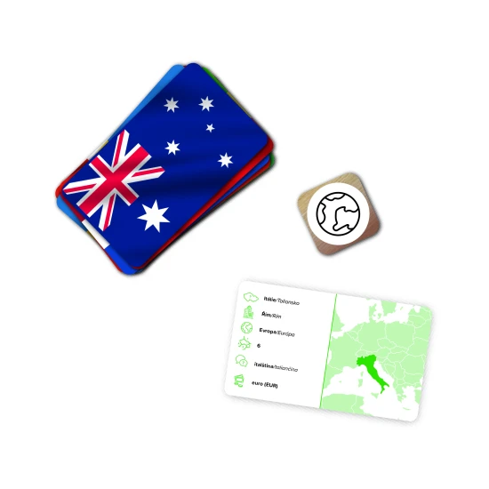 Dino Poznej vlajky Poznej svět s hrou Poznej vlajky