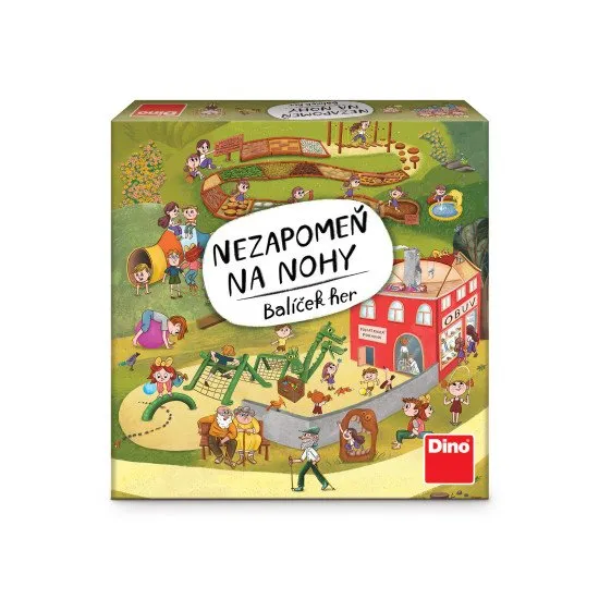 Nezapomeň na nohy - zábavná edukační hra pro děti