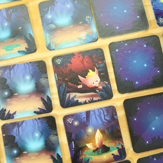 Proměňte se v trpaslíky v originální dětské hře Diamantový les od českého autora. Čeká vás napínavá pátrací akce v temném lese.