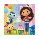 Gabby’s Dollhouse puzzle Oslava – 3 puzzle po 55 dílcích