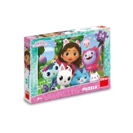 Puzzle Gabby's Dollhouse Na zahradě 24 dílků Puzzle Gabby's Dollhouse Na zahradě 24 dílků