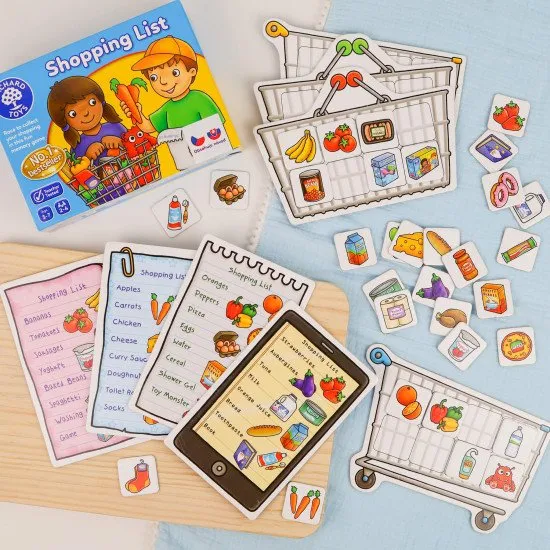 Hra Nákupní seznam 