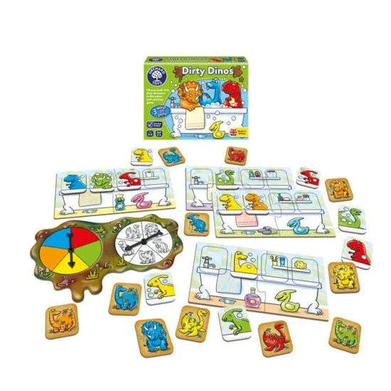 Hra Dinosauři, do vany!