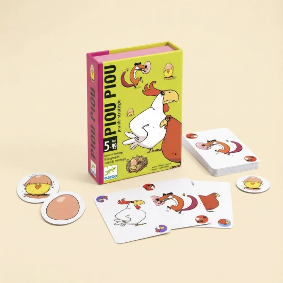 Piou Piou – zachraň kuřátka, než je dostane liška!