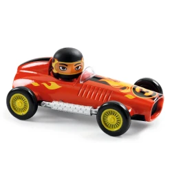 Kovové autíčko Crazy Motors Red Super Speed