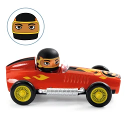 Kovové autíčko Crazy Motors Red Super Speed