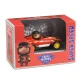 Kovové autíčko Crazy Motors Red Super Speed – Djeco DJ05455