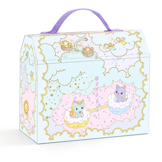 Djeco Tinyly Mini domeček v kufříku Tinypets