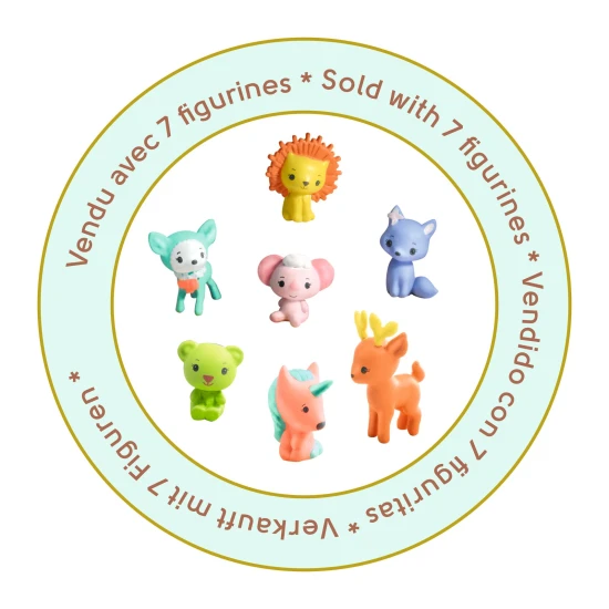 Djeco Tinyly Mini domeček v kufříku Tinypets