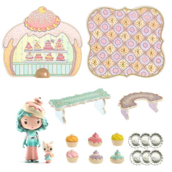 Djeco Tinyly Cukrárenský stánek Tiny Cakes