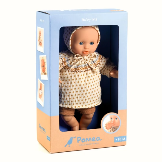 Panenka Pomea Baby Iris 32 cm Panenka Pomea Baby Iris 32 cm – Djeco DJ07879