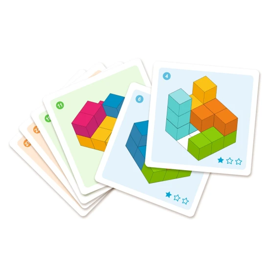 Prostorový hlavolam, tetris v kostce.