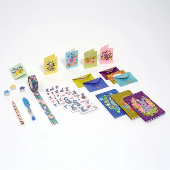 Mini korespondenční a psací sada Elodie