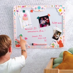 Magnetická tabulka s fixem Kočka