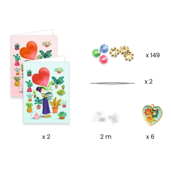 Tvoření náramků přátelství Láska