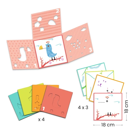 Kreslení podle šablony Zvířátka