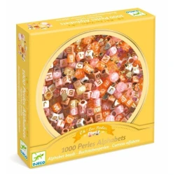 Korálky Písmena Zlaté