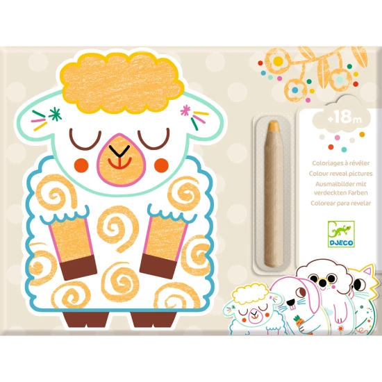 Magické vybarvování barvičkou Domácí zvířátka