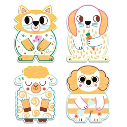 Magické vybarvování barvičkou Domácí zvířátka