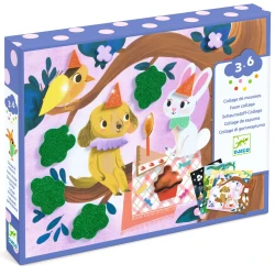 Pěnové koláže Třpytivé oslavy