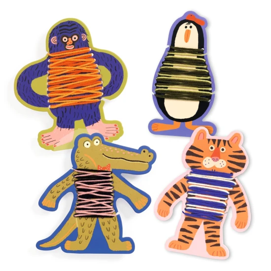 První tkaní Svetry pro zvířátka