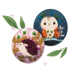 Úvod do navlékání/vyšívání vlnou pro předškoláky