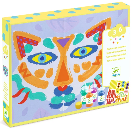 Symetrické malování Velká zvířátka