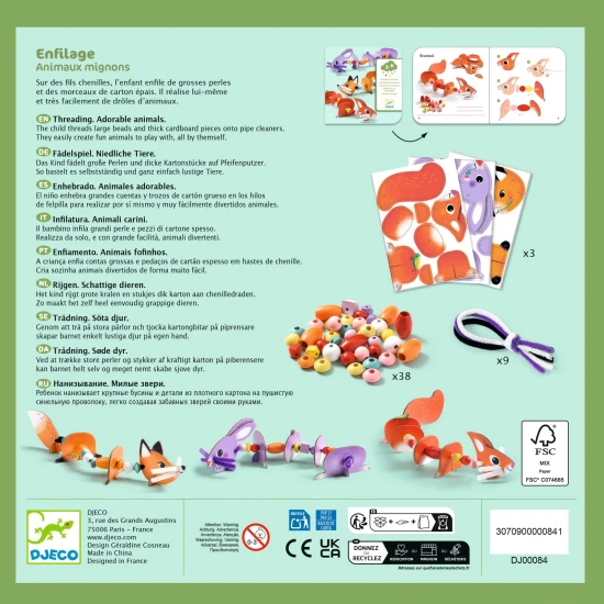 Navlékání Roztomilá zvířátka