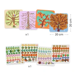 Roční období Obrázky z plsti