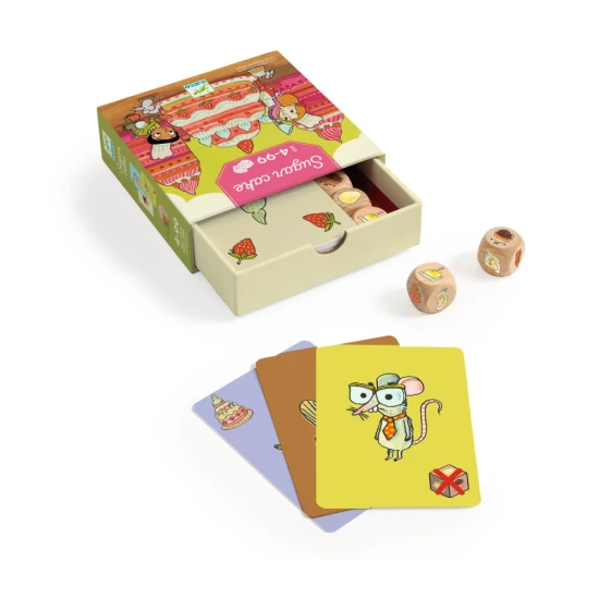 Cukrový koláč (Sugarcake): kostková/kartová hra