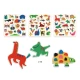 Plstěné samolepky Zvířátka 60 ks