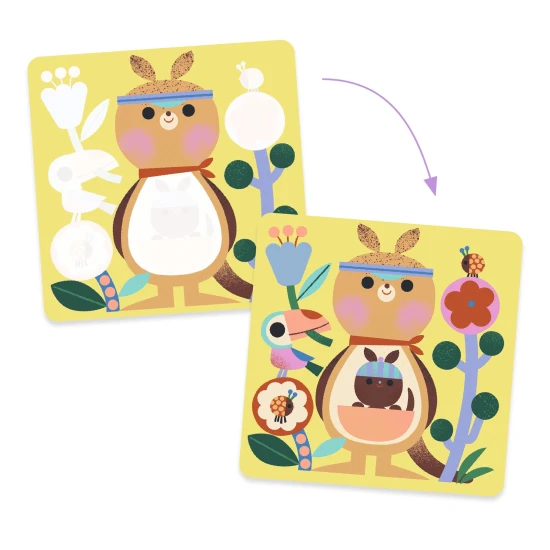 Magické vybarvování vodou Zvířátka a mláďátka