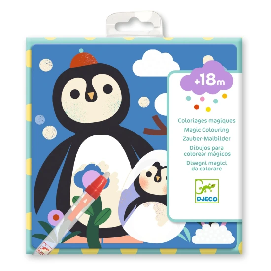 Magické vybarvování vodou Zvířátka a mláďátka