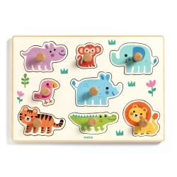 Dřevěné puzzle Hippo n Co