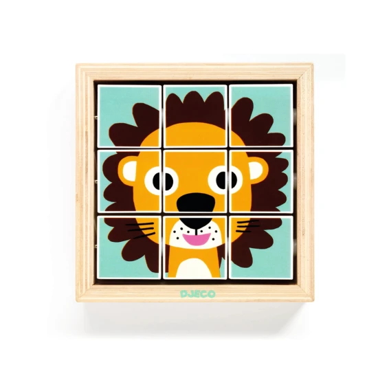 Dřevěné kostky Tournanimo