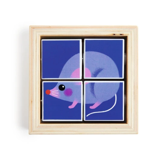 Tournibist: Přetáčecí dřevěné puzzle