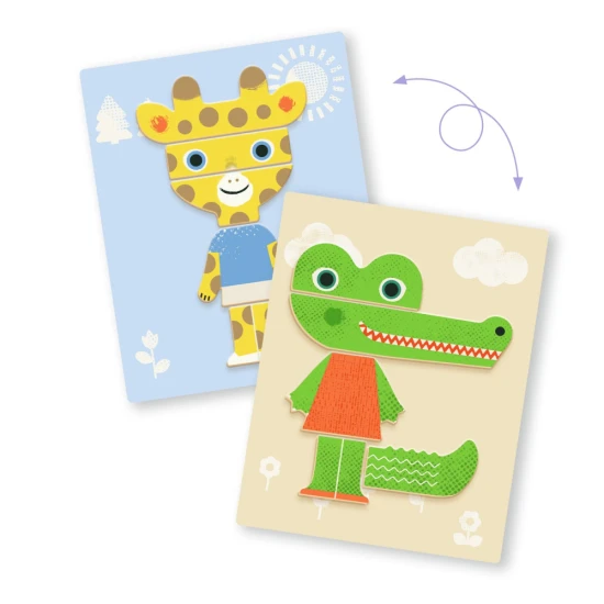 Mícháme zvířátka: Magnetická hračka InZeBox