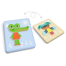 Mícháme zvířátka: Magnetická hračka InZeBox