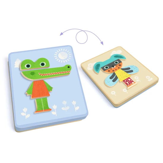 Mícháme zvířátka: Magnetická hračka InZeBox