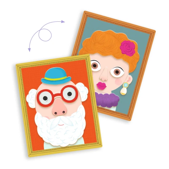 Magnetická skládačka Portréty