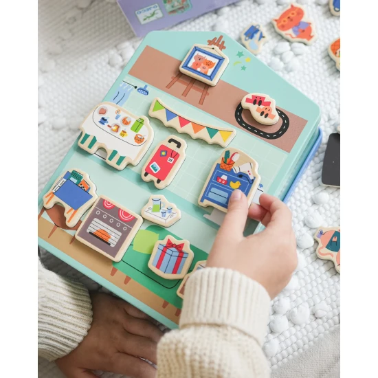 Domeček: Magnetická hračka InZeBox