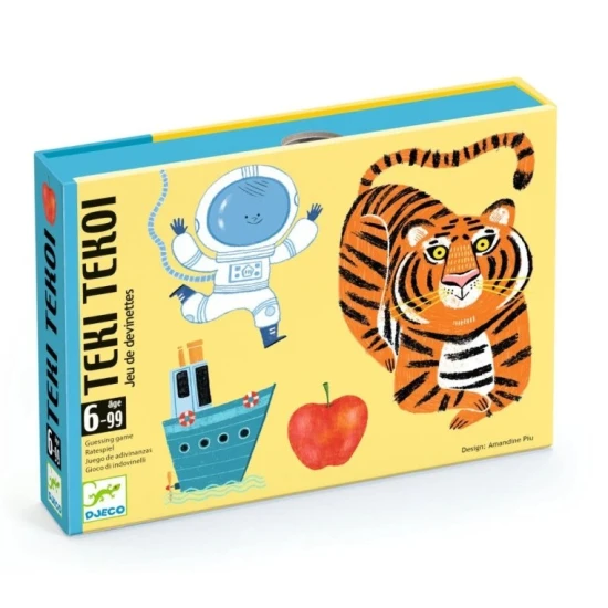 Karetní hra Téki-Tékoi – rychlá a zábavná hra pro děti, rozvíjí postřeh a koncentraci.