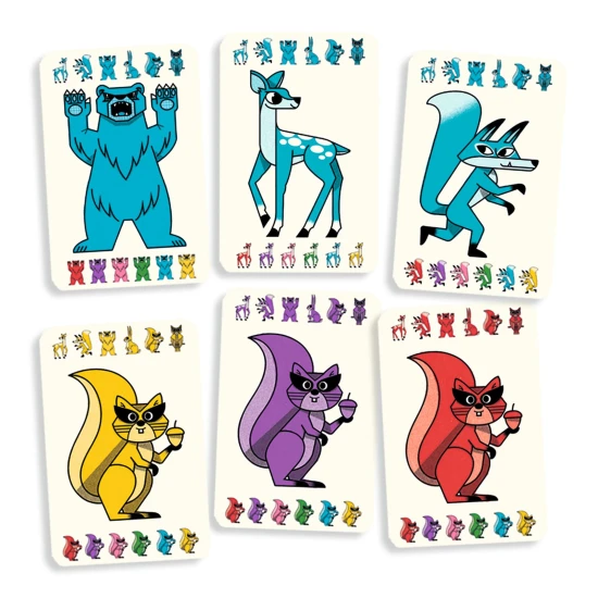 Karetní hra kvarteto Mix rodinky